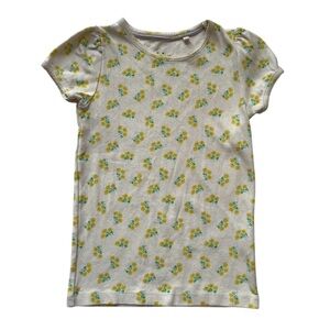 Mini Boden Girl’s 8-9 Years Daisy Delight Short Sleeve Shirt Cotton